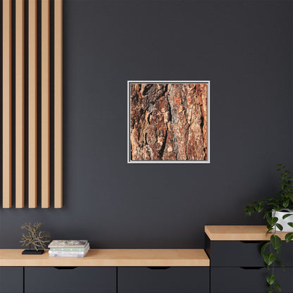 Nature's Rugged Canvas - Unique Stretched Canvas Wall Art