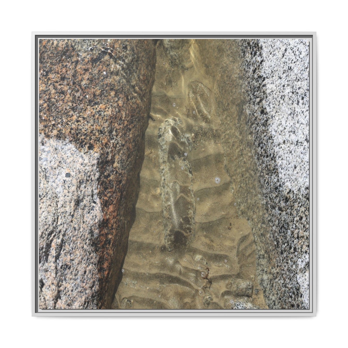 Between Concrete Walls - Unique Stretched Canvas Wall Art - Art By Earth
