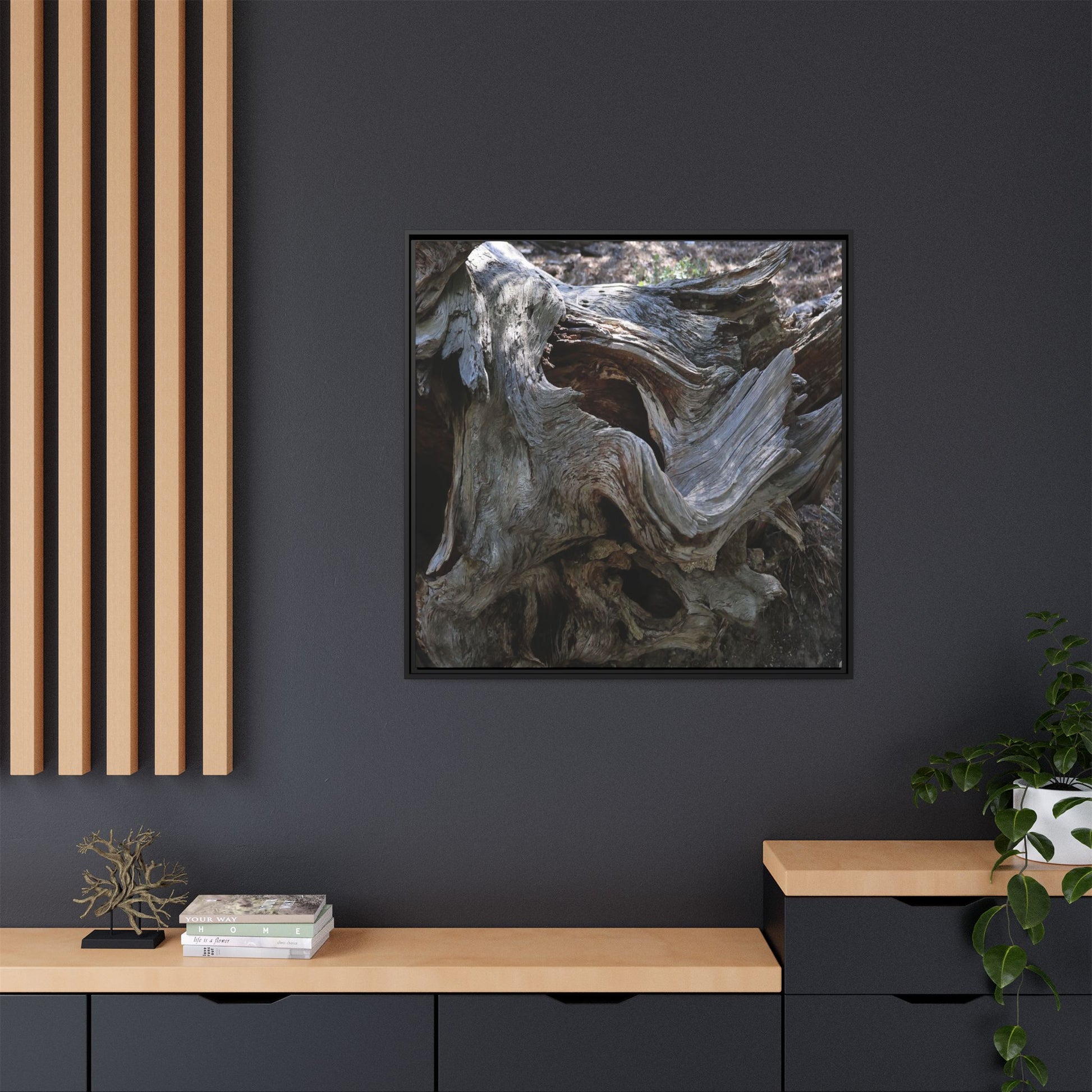 Twisted Memories - Unique Stretched Canvas Wall Art - Art By Earth