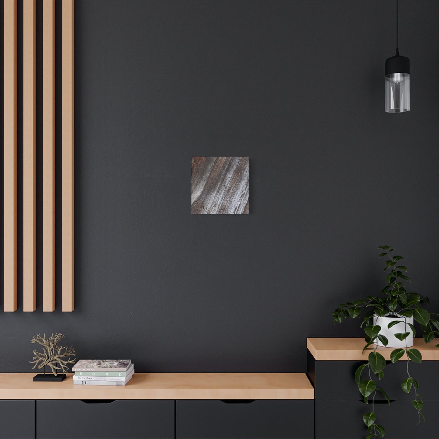 Aged Planks - Unique Frameless Canvas Wall Art - Art By Earth
