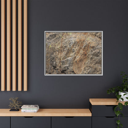 Weathered Rock Formation - Unique Stretched Canvas Wall Art - Art By Earth