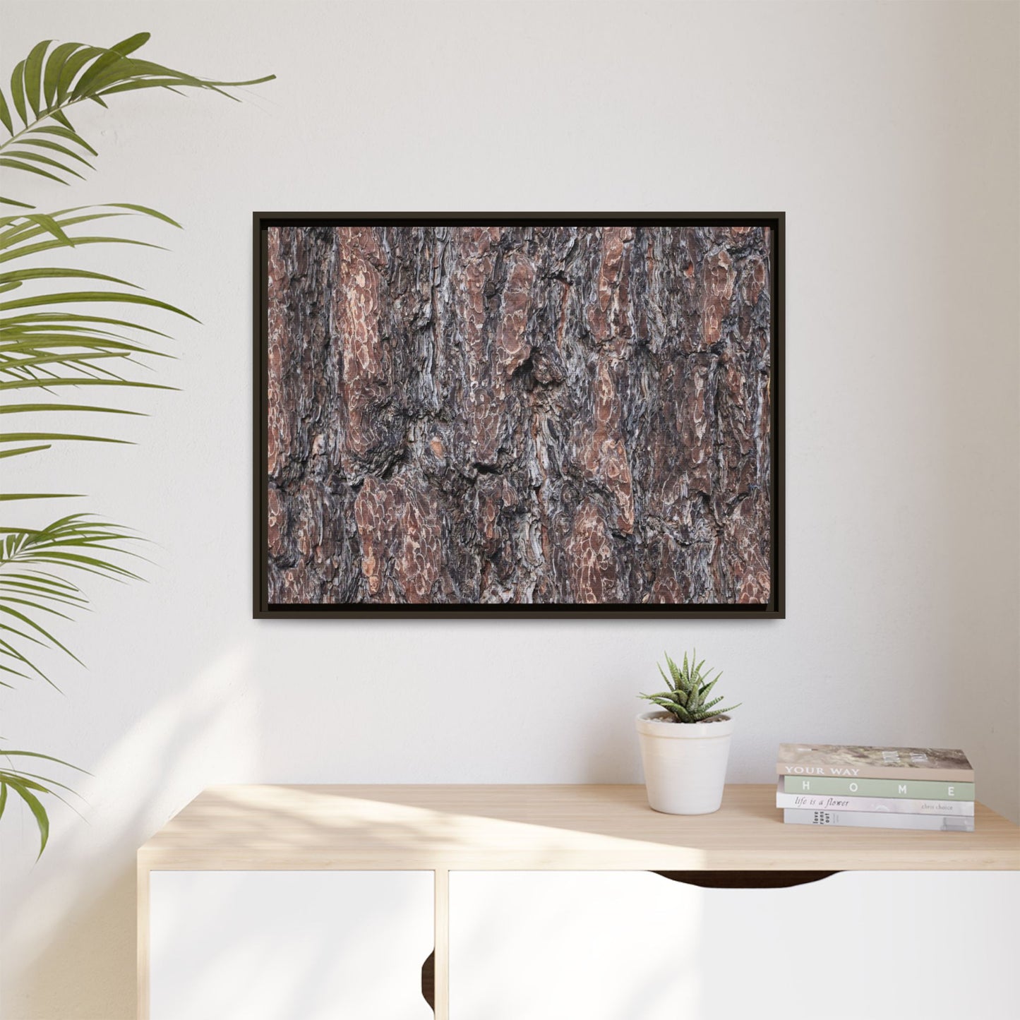 Echoes of Wood - Unique Stretched Canvas Wall Art