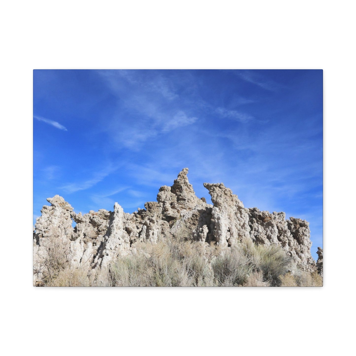 Sentinel Spires - Unique Frameless Canvas Wall Art