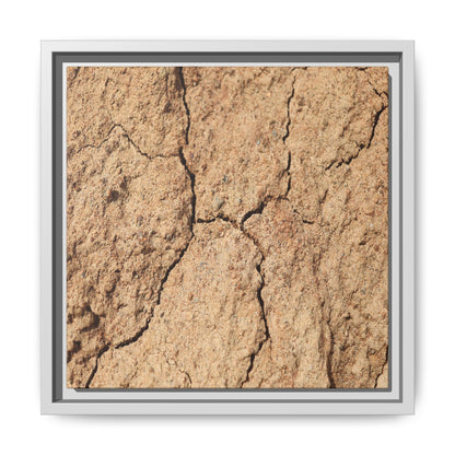 Parched Land - Unique Stretched Canvas Wall Art - Art By Earth