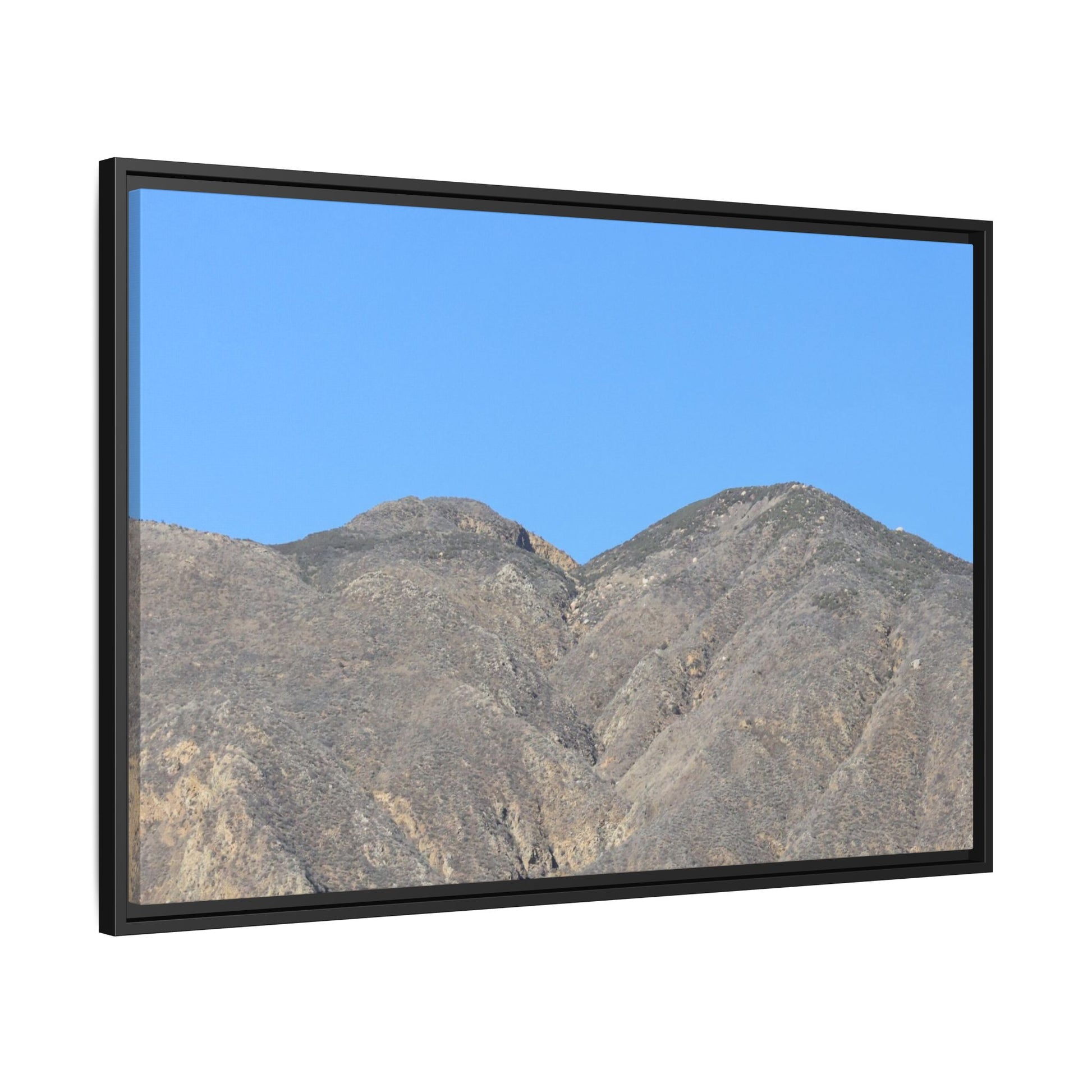 Arid Mountain Breath - Unique Stretched Canvas Wall Art - Art By Earth
