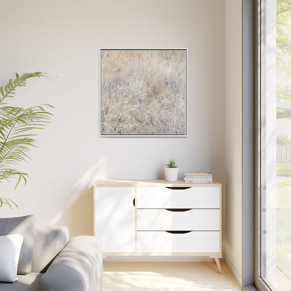 Whispers of Dry Grass - Unique Stretched Canvas Wall Art - Art By Earth