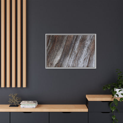 Aged Timber Texture - Unique Stretched Canvas Wall Art - Art By Earth