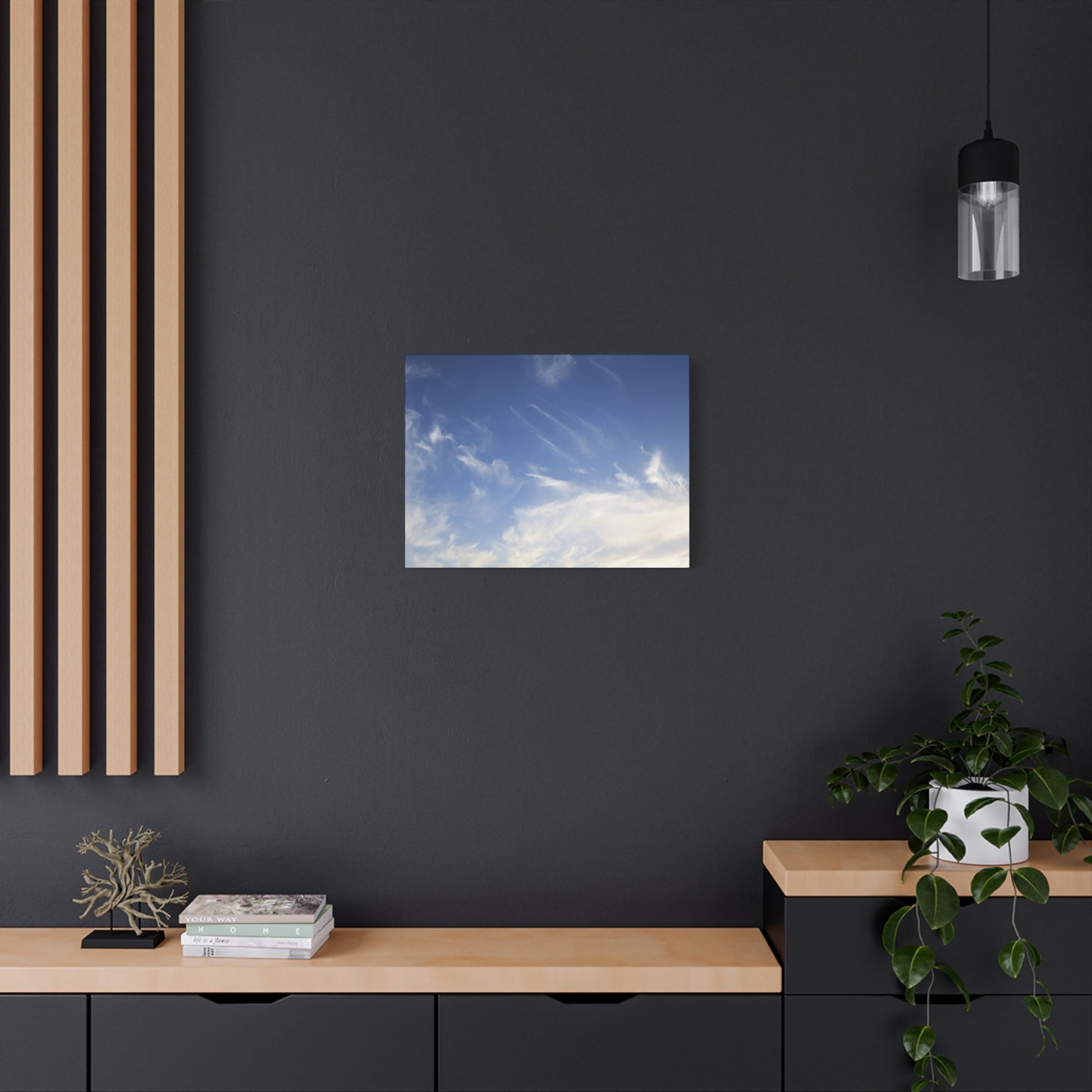 Sky's Breath - Unique Frameless Canvas Wall Art - Art By Earth