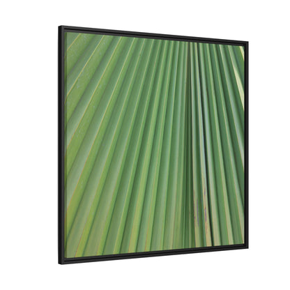 Emerald Rays - Unique Stretched Canvas Wall Art - Art By Earth