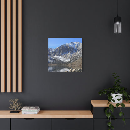 Reflections of Solitude - Unique Frameless Canvas Wall Art
