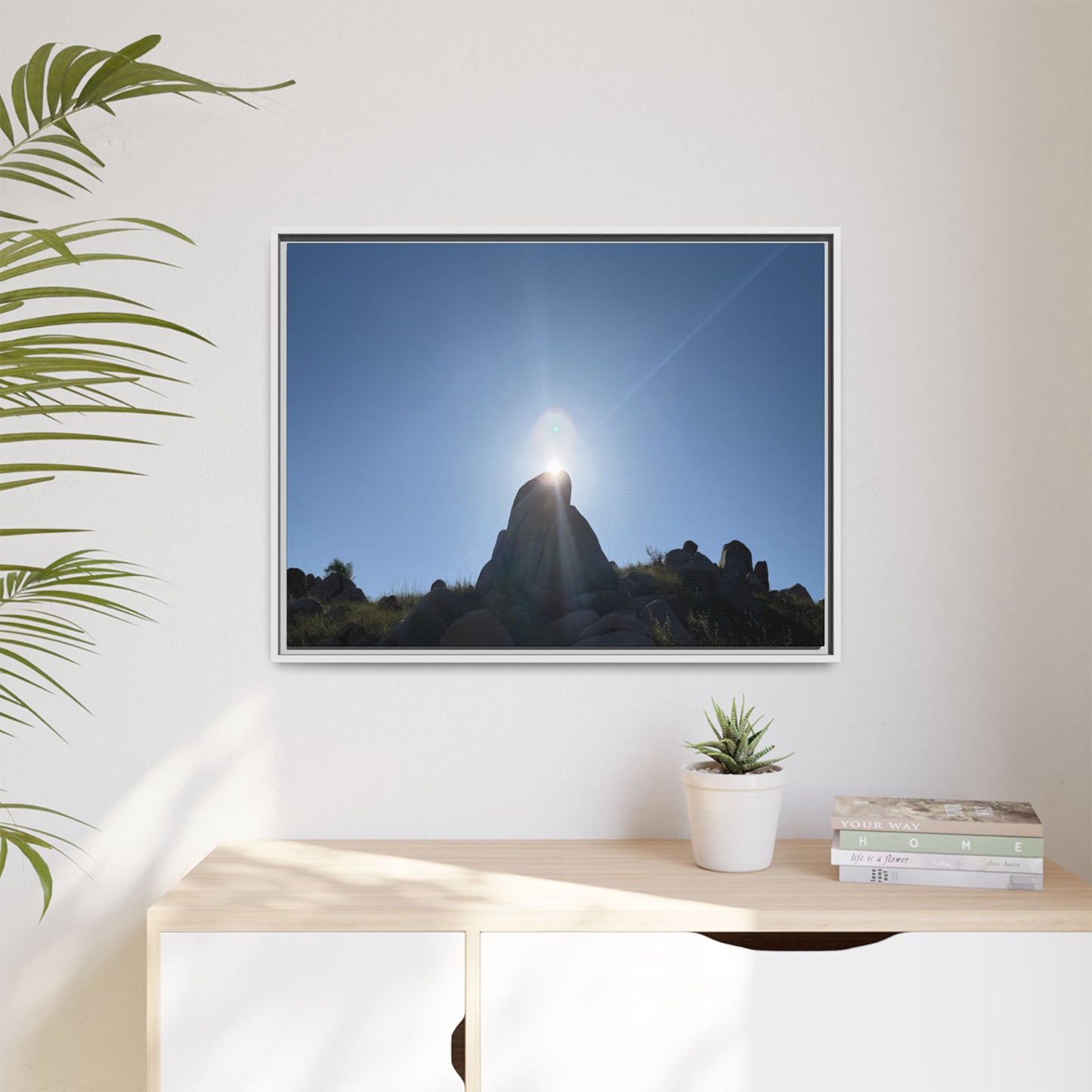 Sunburst - Unique Stretched Canvas Wall Art - Art By Earth