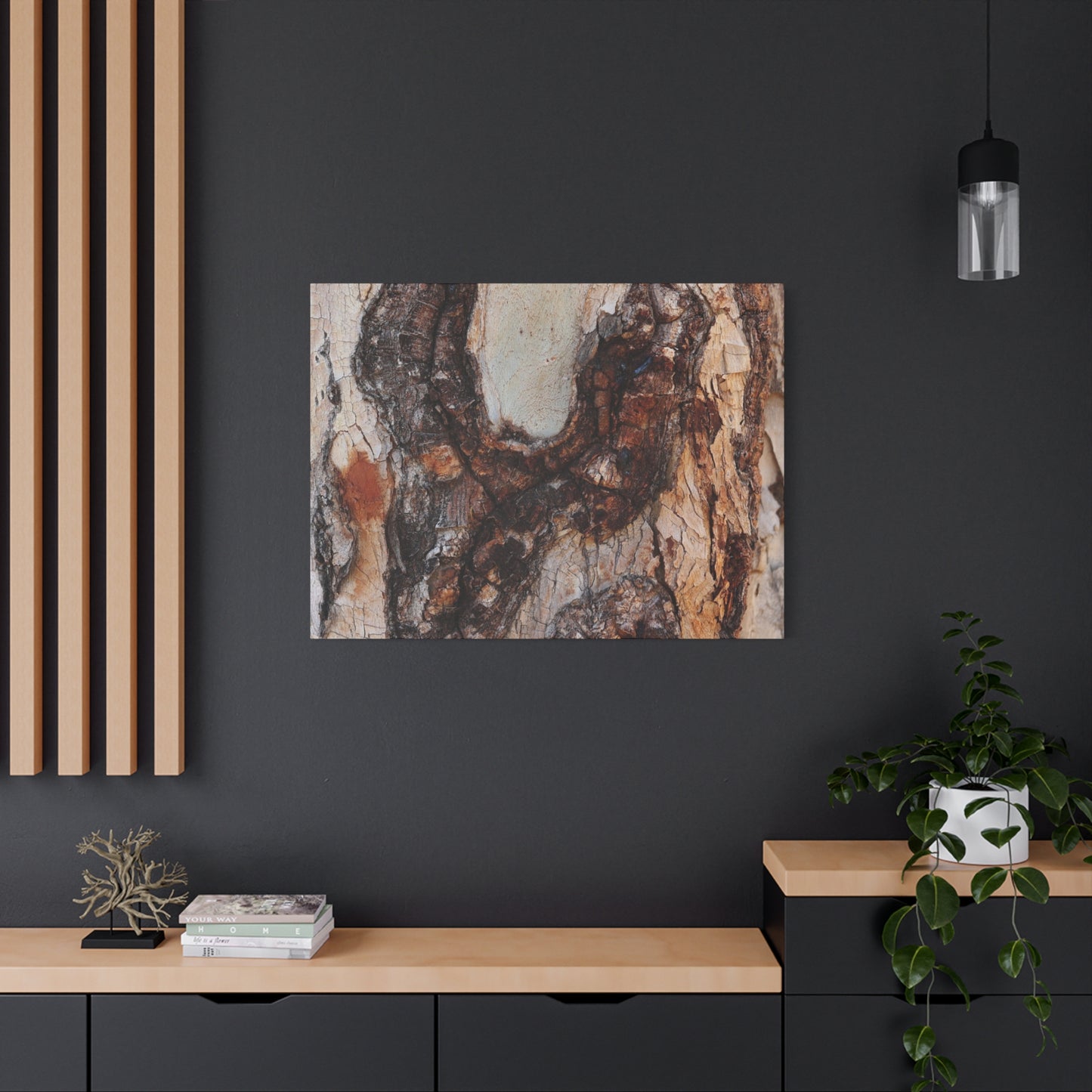 Arboreal Echoes - Unique Frameless Canvas Wall Art - Art By Earth