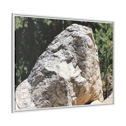 Stone's Silent Whisper - Unique Stretched Canvas Wall Art - Art By Earth