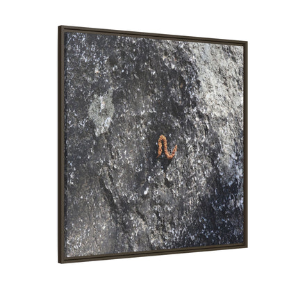 Volcanic Ash and Copper - Unique Stretched Canvas Wall Art - Art By Earth