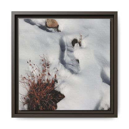 Frostbound Whispers - Unique Stretched Canvas Wall Art