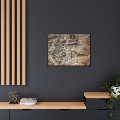 Sandstone Symphony - Unique Stretched Canvas Wall Art - Art By Earth