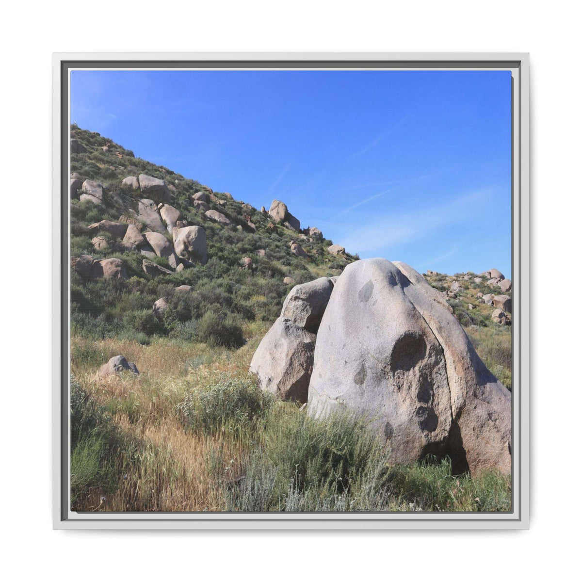 Ancient Stone Guardian - Unique Stretched Canvas Wall Art - Art By Earth