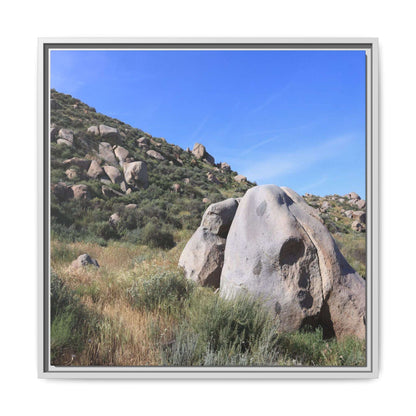 Ancient Stone Guardian - Unique Stretched Canvas Wall Art - Art By Earth