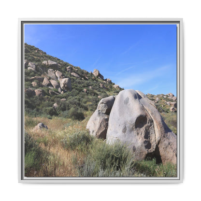Ancient Stone Guardian - Unique Stretched Canvas Wall Art - Art By Earth