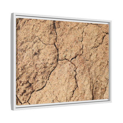 Parched Land - Unique Stretched Canvas Wall Art - Art By Earth