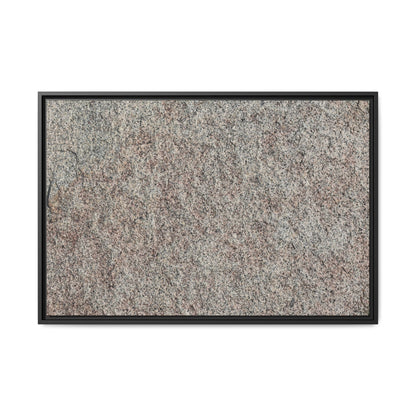 Granular Whispers - Unique Stretched Canvas Wall Art - Art By Earth