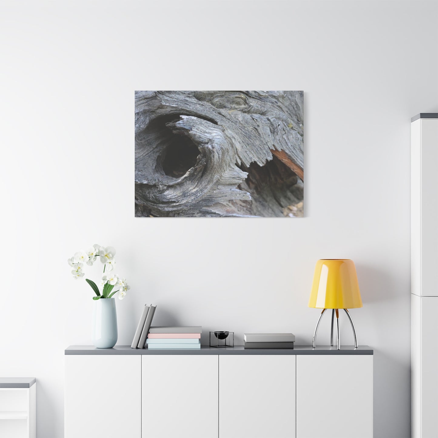 Twisted Whispers of the Forest Floor - Unique Frameless Canvas Wall Art - Art By Earth