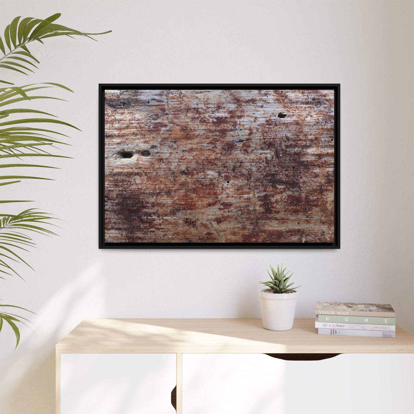 Rustic Textures - Unique Stretched Canvas Wall Art - Art By Earth