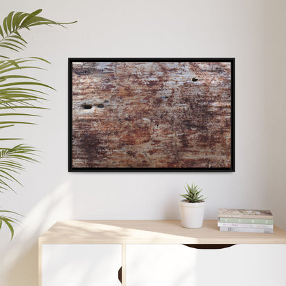 Rustic Textures - Unique Stretched Canvas Wall Art - Art By Earth