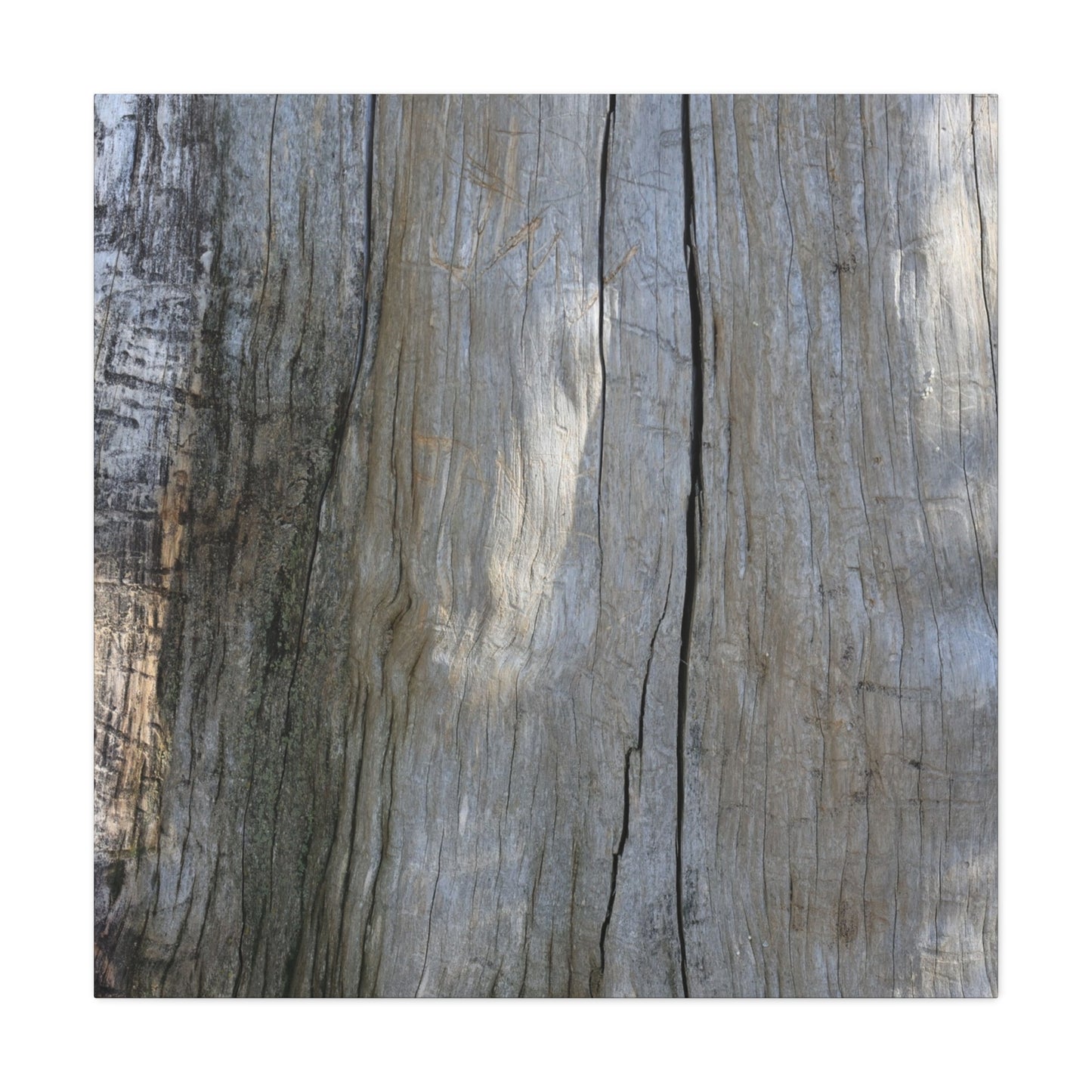 Time's Carved Patterns - Unique Frameless Canvas Wall Art