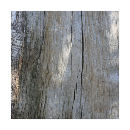 Time's Carved Patterns - Unique Frameless Canvas Wall Art