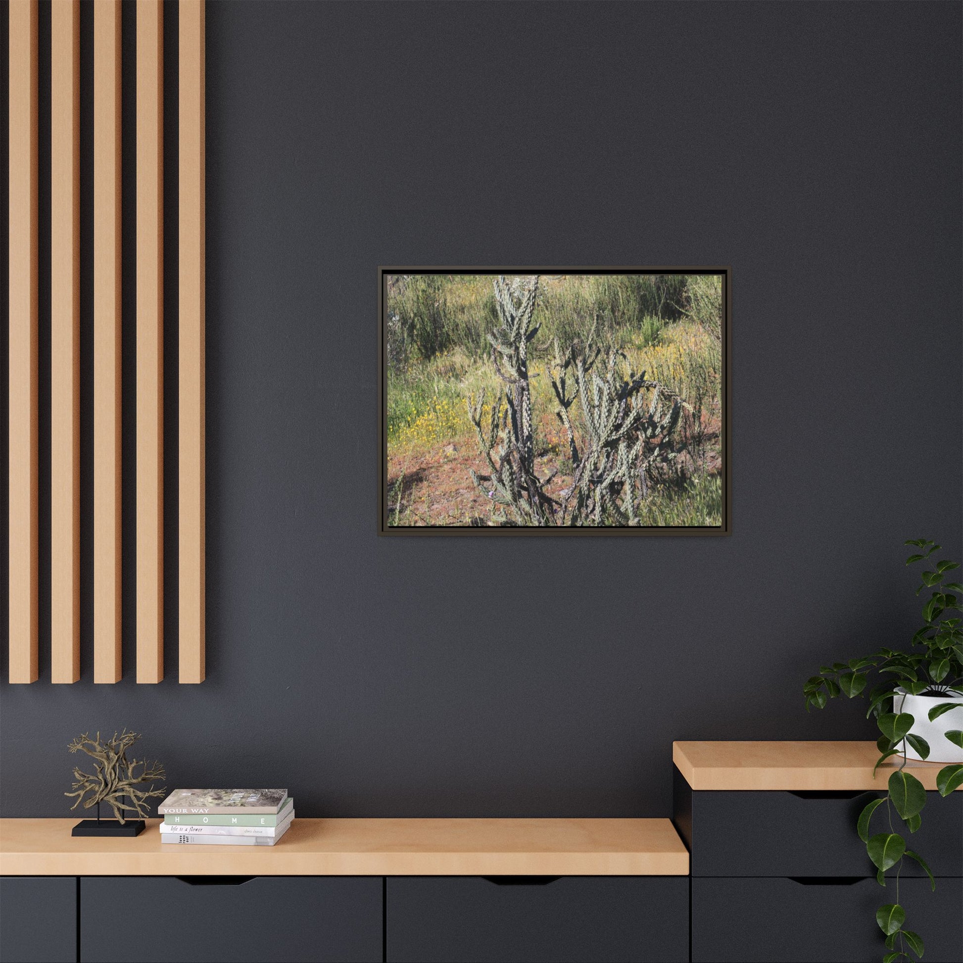 Wildflower Meadow - Unique Stretched Canvas Wall Art - Art By Earth