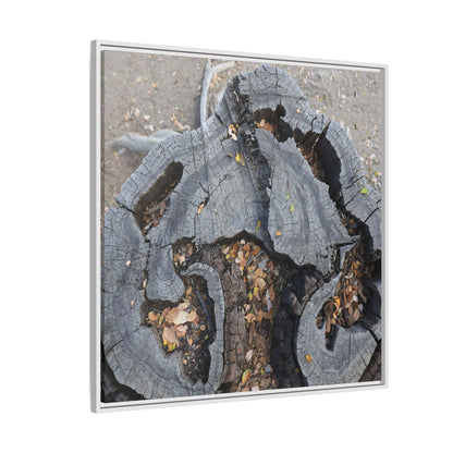 Time's Fractal Memory - Unique Stretched Canvas Wall Art - Art By Earth