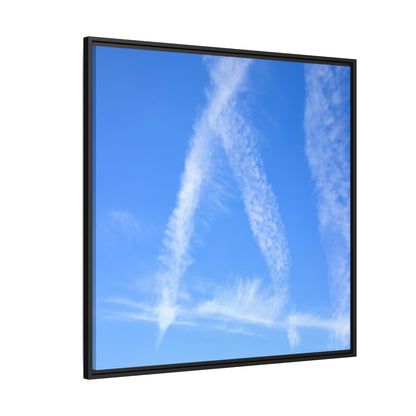 Skyward Whispers - Unique Stretched Canvas Wall Art - Art By Earth