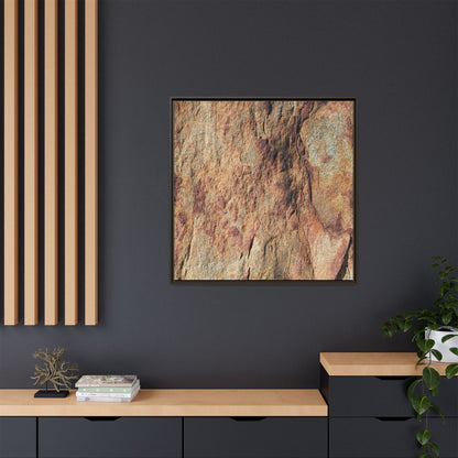 Russet Stone - Unique Stretched Canvas Wall Art - Art By Earth