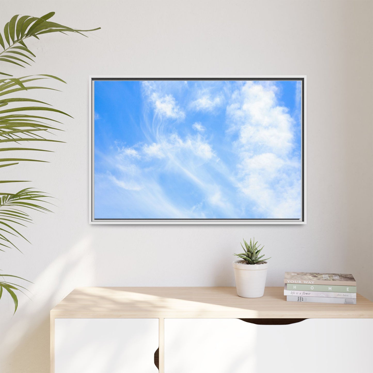 Azure Dreaming - Unique Stretched Canvas Wall Art - Art By Earth