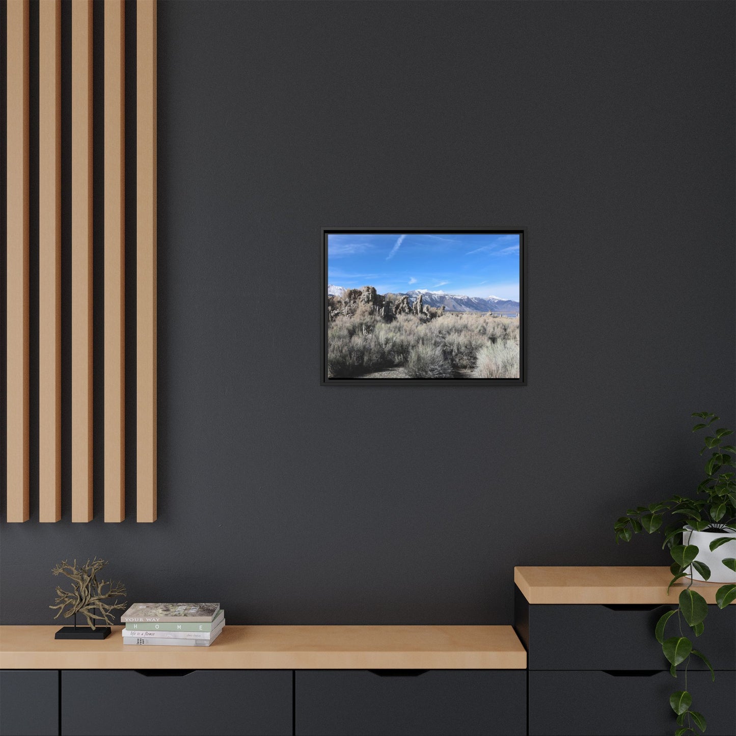Whispers of the Sagebrush Steppe - Unique Stretched Canvas Wall Art