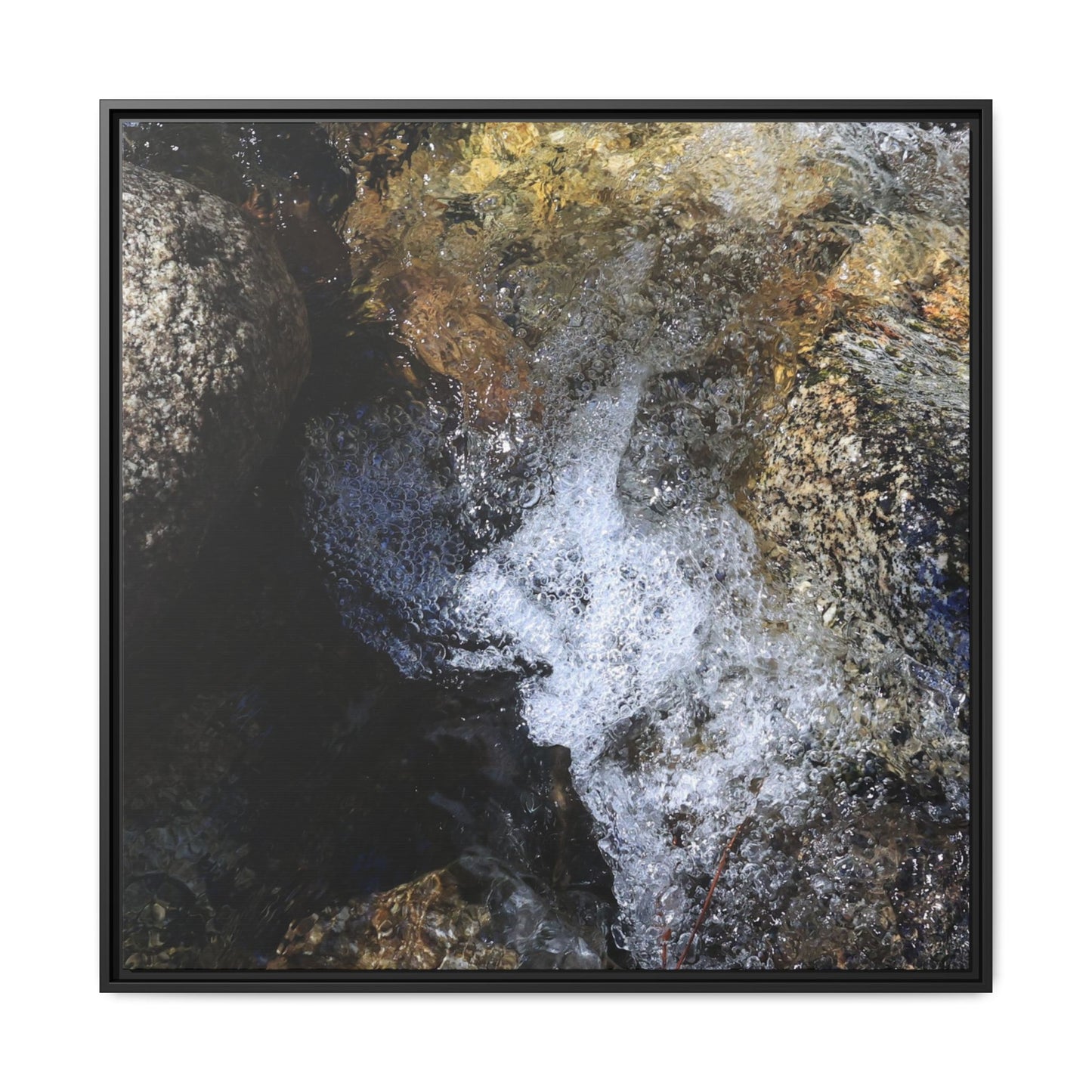 Nature's Turbulence - Unique Stretched Canvas Wall Art - Art By Earth