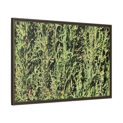 Emerald Labyrinth - Unique Stretched Canvas Wall Art - Art By Earth