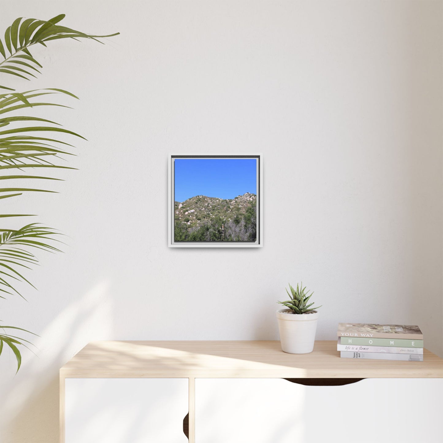 Sparse Vegetation - Unique Stretched Canvas Wall Art