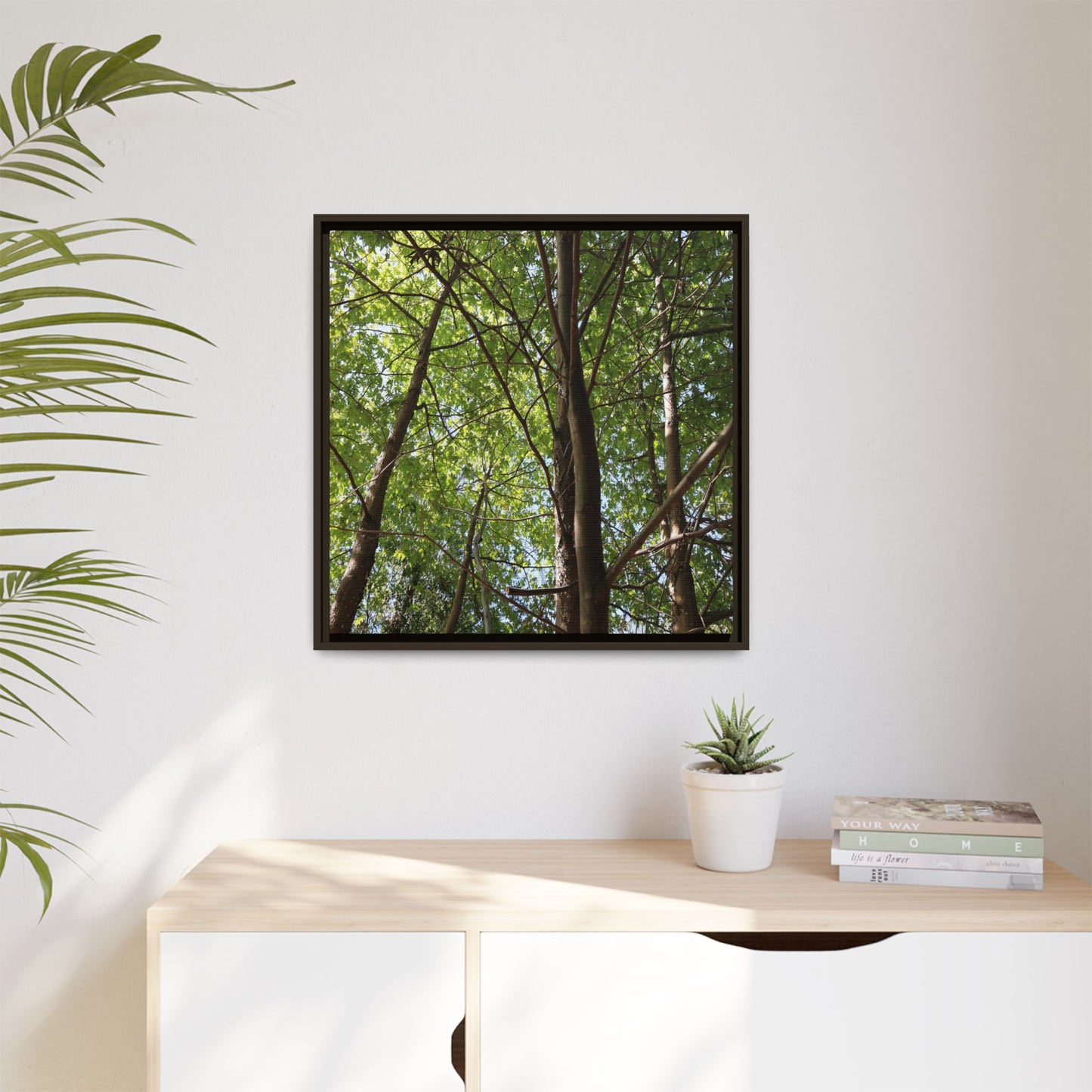 Forest Branches - Unique Stretched Canvas Wall Art