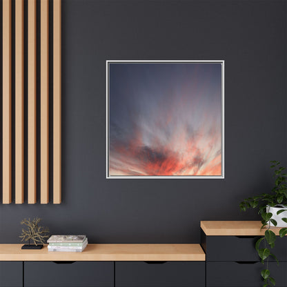 Celestial Blaze - Unique Stretched Canvas Wall Art - Art By Earth