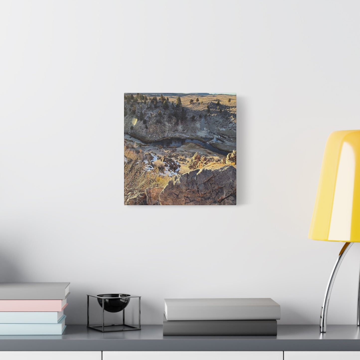 Canyon's Breath - Unique Frameless Canvas Wall Art