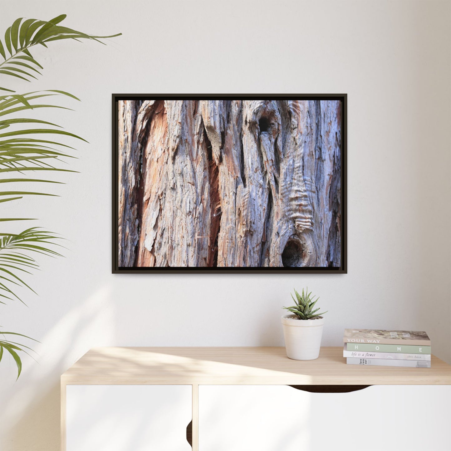 Nature's Grain - Unique Stretched Canvas Wall Art - Art By Earth