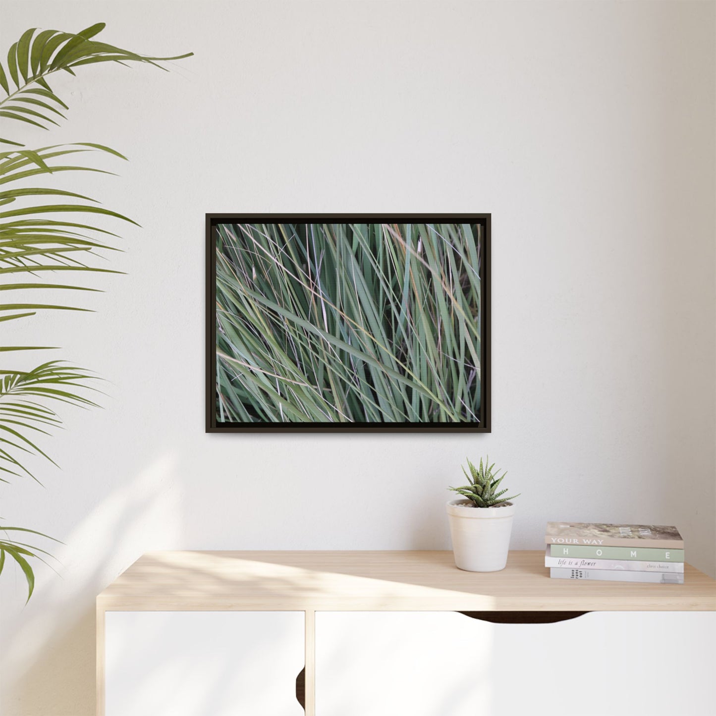 Grassland Symphony - Unique Stretched Canvas Wall Art - Art By Earth