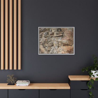 Sandstone Symphony - Unique Stretched Canvas Wall Art - Art By Earth