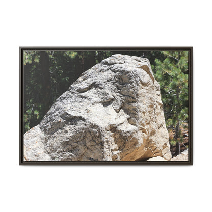 Stone's Silent Whisper - Unique Stretched Canvas Wall Art - Art By Earth