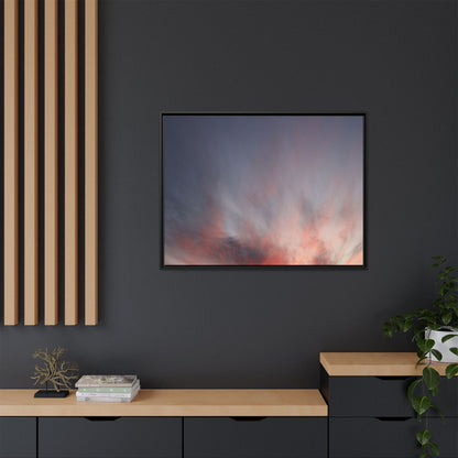 Celestial Blaze - Unique Stretched Canvas Wall Art - Art By Earth