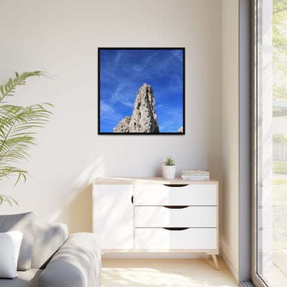 Monolith of Time - Unique Stretched Canvas Wall Art