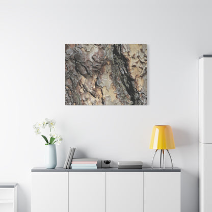 Wooden Labyrinth - Unique Frameless Canvas Wall Art - Art By Earth