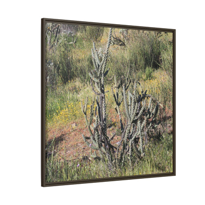 Wildflower Meadow - Unique Stretched Canvas Wall Art - Art By Earth